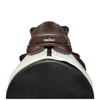 Bates Advanta Monoflap Event Jump Brown 17" ADJ 5 | Saddles Direct