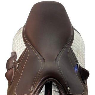 Bates Advanta Monoflap Event Jump Brown 17" ADJ 4 | Saddles Direct