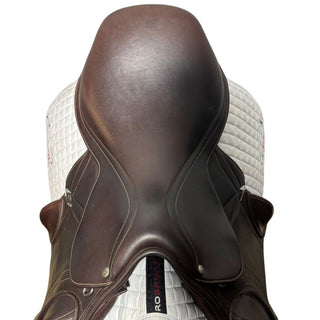 Bates Advanta Monoflap Event Jump Brown 17" ADJ 4 | Saddles Direct