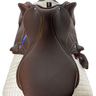 Bates Advanta Monoflap Event Jump Brown 17" ADJ 6 | Saddles Direct