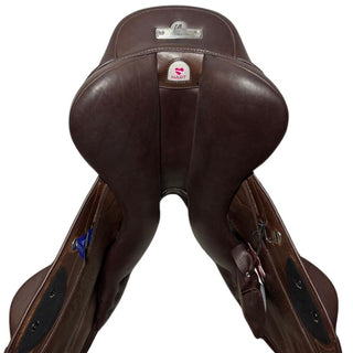 Bates Advanta Monoflap Event Jump Brown 17" ADJ 7 | Saddles Direct