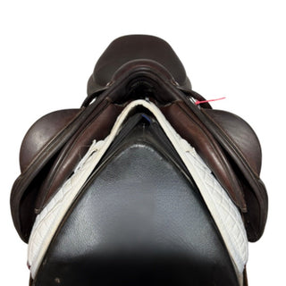 Bates Advanta Monoflap Event Jump Brown 17.5" ADJ 3 | Saddles Direct