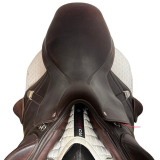 Bates Advanta Monoflap Event Jump Brown 17.5" ADJ 4 | Saddles Direct