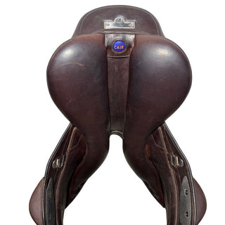 Bates Advanta Monoflap Event Jump Brown 17.5" ADJ 7 | Saddles Direct