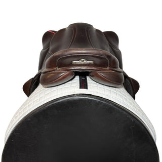 Bates Advanta Monoflap Event Jump Brown 17.5" ADJ 5 | Saddles Direct