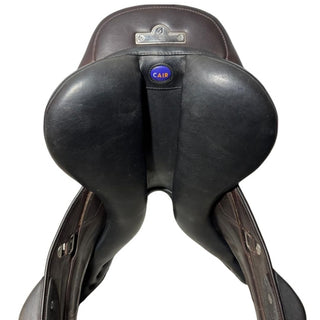 Bates Advanta Monoflap Jump Black/Brown 17.5" ADJ 7 | Saddles Direct
