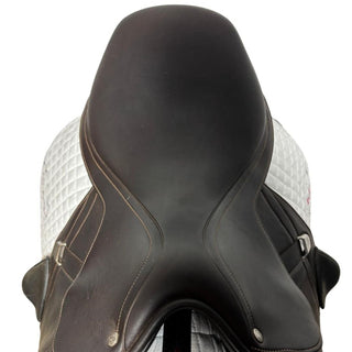 Bates Advanta Monoflap Jump Black/Brown 17.5" ADJ 4 | Saddles Direct