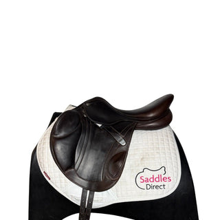 Bates Advanta monoflap Jump Brown 17" ADJ 1 | Saddles Direct