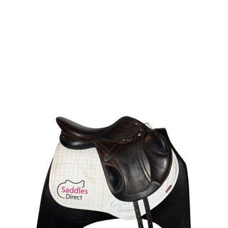 Bates Advanta Monoflap Jump Brown/Black 17.5" ADJ 2 | Saddles Direct