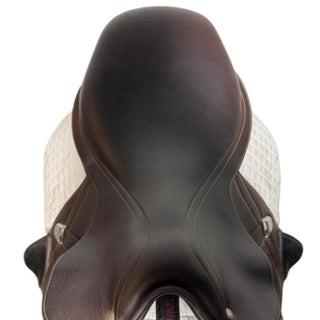 Bates Advanta Monoflap Jump Brown/Black 17.5" ADJ 4 | Saddles Direct