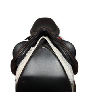 Bates Advanta Monoflap Jump Brown/Black 17.5" ADJ 3 | Saddles Direct