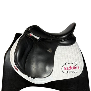 Bates All Purpose GP Heritage Leather Black 17" ADJ 1 | Saddles Direct