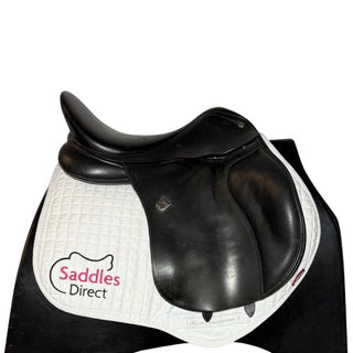 Bates All Purpose GP Heritage Leather Black 17" ADJ 2 | Saddles Direct