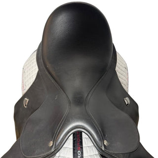 Bates All Purpose GP Heritage Leather Black 17" ADJ 4 | Saddles Direct