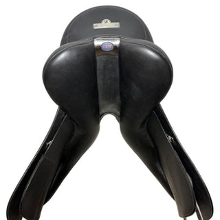Bates All Purpose GP Heritage Leather Black 17.5" ADJ 9 | Saddles Direct