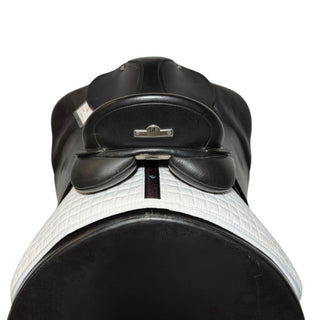 Bates All Purpose GP Heritage Leather Black 17.5" ADJ 5 | Saddles Direct