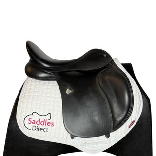 Bates All Purpose GP Heritage Leather Black 17.5" ADJ 2 | Saddles Direct