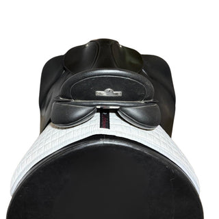 Bates All Purpose GP Heritage Leather Black 17.5" ADJ 5 | Saddles Direct