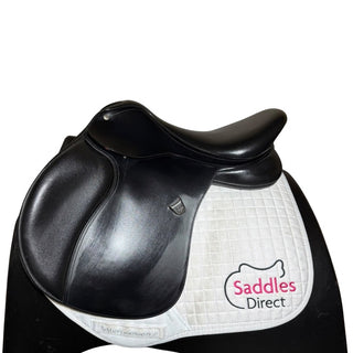 Bates All Purpose GP Heritage Leather Black 17.5" ADJ 1 | Saddles Direct