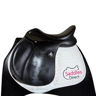 Bates All Purpose GP Heritage Leather Black 17.5" ADJ 1 | Saddles Direct