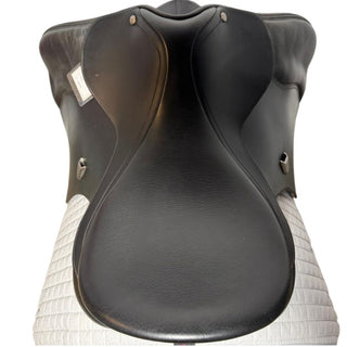 Bates All Purpose GP Heritage Leather Black 17.5" ADJ 6 | Saddles Direct