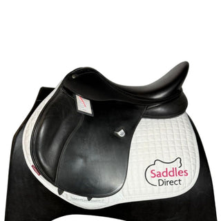 Bates All Purpose GP Heritage Leather Black 17.5" ADJ 1 | Saddles Direct