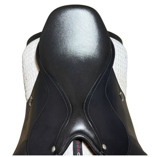 Bates All Purpose GP Heritage Leather Black 17.5" ADJ 4 | Saddles Direct