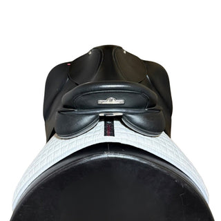 Bates All Purpose GP Heritage Leather Black 17.5" ADJ 5 | Saddles Direct