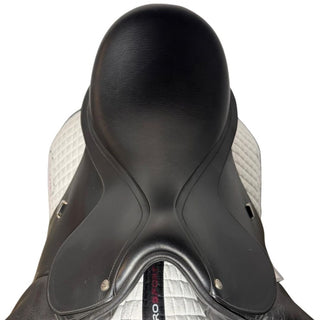 Bates All Purpose GP Heritage Leather Black 17.5" ADJ 4 | Saddles Direct