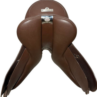 Bates All Purpose GP Heritage Leather Brown 17.5" ADJ 9 | Saddles Direct
