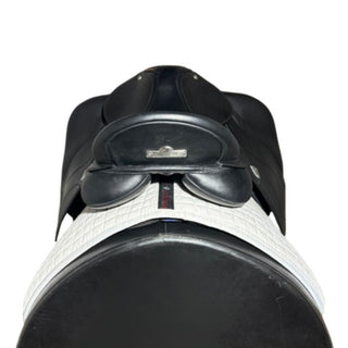 Bates All Purpose+ GP Luxe Leather Black 16.5" ADJ 5 | Saddles Direct