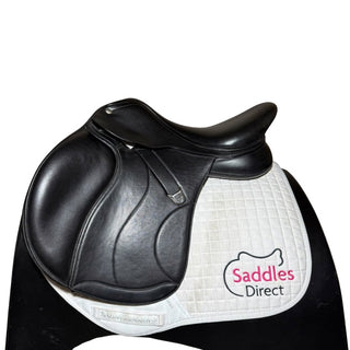 Bates All Purpose+ GP Luxe Leather Black 17" ADJ 1 | Saddles Direct