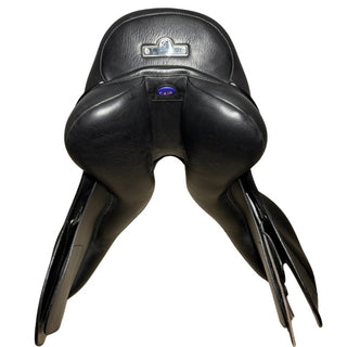 Bates All Purpose+ GP Luxe Leather Black 17" ADJ 9 | Saddles Direct