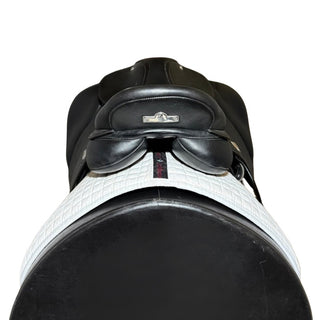 Bates All Purpose+ GP Luxe Leather Black 17" ADJ 5 | Saddles Direct