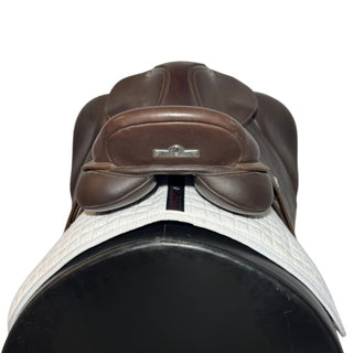 Bates All Purpose GP Luxe Leather Brown 17.5" ADJ 5 | Saddles Direct