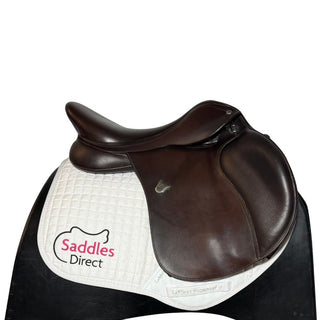 Bates All Purpose GP Square Cantle Heritage Leather Brown 17.5" ADJ 2 | Saddles Direct