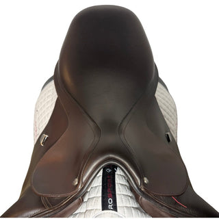Bates All Purpose GP Square Cantle Heritage Leather Brown 17.5" ADJ 4 | Saddles Direct