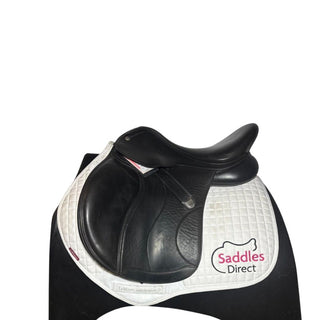 Bates All Purpose GP Square Cantle Opulence Leather Black 16.5" ADJ 1 | Saddles Direct