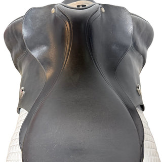 Bates All Purpose VSD Heritage Leather Black 17" ADJ 6 | Saddles Direct