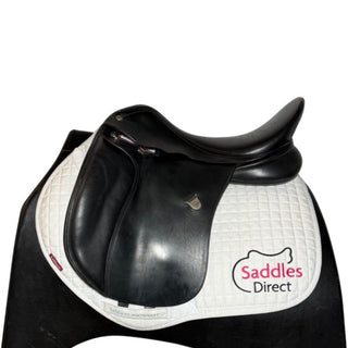 Bates All Purpose VSD Heritage Leather Black 17" ADJ 1 | Saddles Direct