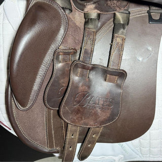 Bates All Purpose VSD Heritage Leather Brown 17" ADJ 7 | Saddles Direct
