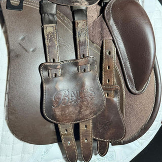Bates All Purpose VSD Heritage Leather Brown 17" ADJ 8 | Saddles Direct