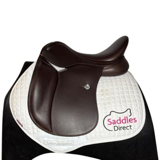 Bates All Purpose VSD Heritage Leather Brown 17.5" ADJ 1 | Saddles Direct