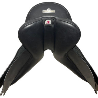 Bates All Purpose Wide/Cob GP Black 17.5" ADJ 7 | Saddles Direct