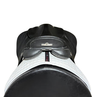 Bates All Purpose Wide/Cob GP Heritage Leather Black 17.5" ADJ 5 | Saddles Direct