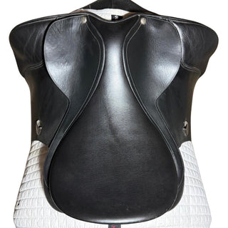 Bates All Purpose Wide/Cob GP Heritage Leather Black 17.5" ADJ 6 | Saddles Direct