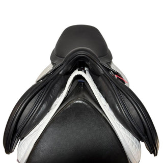 Bates Apex Jump Black 17" ADJ 4 | Saddles Direct