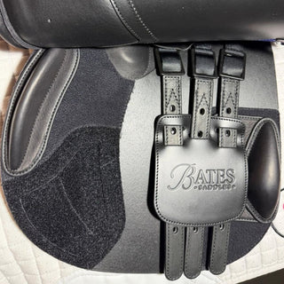 Bates Apex Jump Black 17.5" ADJ 8 | Saddles Direct