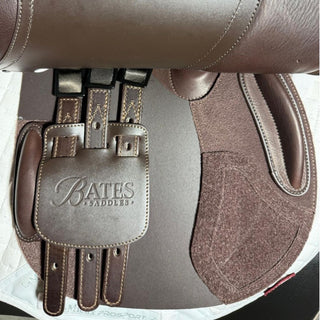 Bates Apex Jump Brown 17" ADJ 9 | Saddles Direct