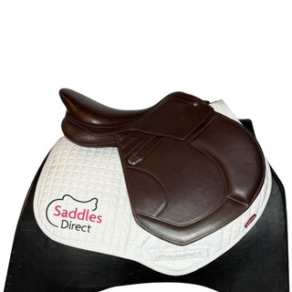 Bates Apex Jump Brown 17.5" ADJ 2 | Saddles Direct